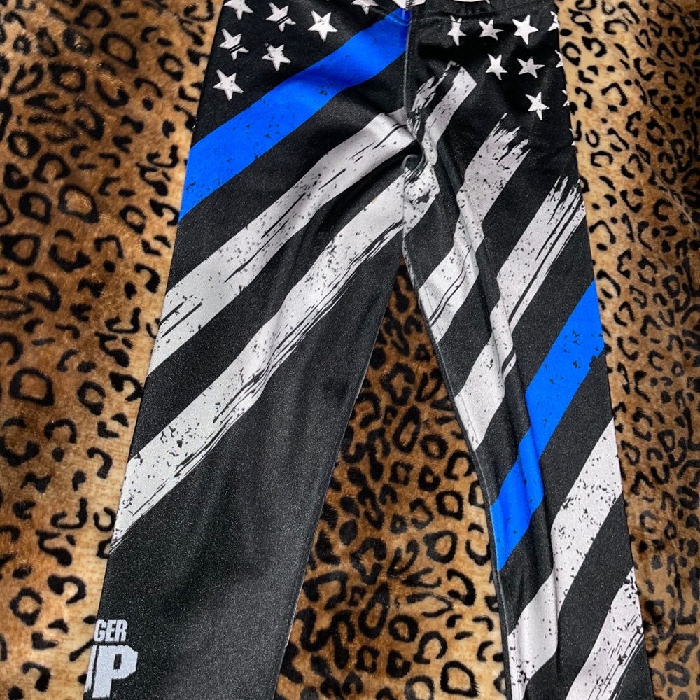 Rangers up cropped leggings